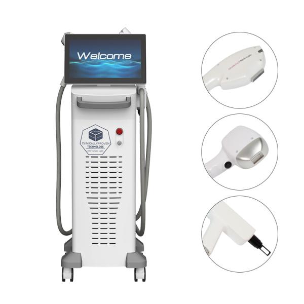 IPL Q-switch and Diode Laser Hair Removal and Skin Beauty Machine